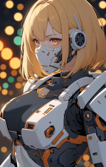 01211-2540058664-1girl, mecha suit, samurai face mask, menpo, upper body, underboob, portrait, white orange armor, blonde shimmering hair, 8K, RA.png